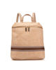 Immagine di NARDINI - Zaino beige in paglia con zip orizzontale