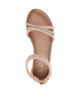 Immagine di MISS GLOBO - Sandalo nude con strass e zip posteriore
