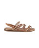 Immagine di MISS GLOBO - Sandalo slingback sabbia con cinturini intrecciati e strass