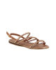 Immagine di MISS GLOBO - Sandalo slingback sabbia con cinturini intrecciati e strass