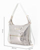 Immagine di CORTINA POLO STYLE - Borsa/zaino argento con tasca frontale