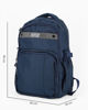 Immagine di RIFLE - Zaino blu da trekking multitask