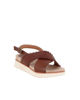 Immagine di ELLEN BLAKE - Sandalo rovere in VERA PELLE con fasce incrociate, tacco 3,5CM