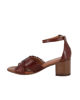 Immagine di ELLEN BLAKE - Sandalo rovere in VERA PELLE con fasce incrociate, tacco 5,5CM