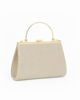 Immagine di DIVAS - Pochette oro in lurex con chiusra a scatto, tracolla removibile