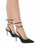 Immagine di MISS GLOBO - Décolleté lace-up nera in lycra, tacco 10CM