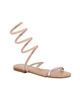 Immagine di BACHATA - Sandalo rose gold a spirale con strass