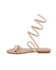 Immagine di BACHATA - Sandalo rose gold a spirale con strass