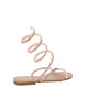 Immagine di BACHATA - Sandalo rose gold a spirale con strass