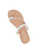 Immagine di BACHATA - Ciabatta infradito nude con strass