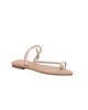 Immagine di BACHATA - Ciabatta infradito rose gold con strass