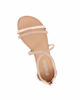 Immagine di BACHATA - Sandalo rose gold con zip posteriore e cinturini incrociati