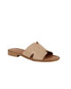 Immagine di MISS GLOBO - Ciabatta beige in VERA PELLE