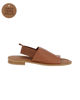 Immagine di MISS GLOBO - Sandalo camel in VERA PELLE