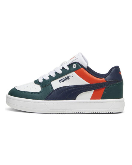 Immagine di PUMA - SCARPA CAVEN 2.0 BLOCK GS BLU/VERDE E BIANCO, NUMERATA 36/39 - 394461-09