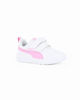 Immagine di PUMA - SCARPA COURTFLEX V3 V PS BIANCA E ROSA DA BAMBINA, NUMERATA 28/35 - 397642-09