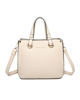 Immagine di ENRICO COVERI - Borsa a due manici beige, tracolla removibile
