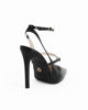 Immagine di SOLO SOPRANI COUTURE - Décolleté slingback nera con doppio cinturino frontale, tacco 10,5CM