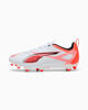 Immagine di PUMA - SCARPA DA CALCIO ULTRA 5 PLAY FG/AG JUNIOR BIANCA E ROSSA,  NUMERATA 33/38% - 108170-01