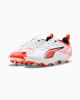 Immagine di PUMA - SCARPA DA CALCIO ULTRA 5 PLAY FG/AG JUNIOR BIANCA E ROSSA,  NUMERATA 33/38% - 108170-01