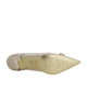 Immagine di SOLO SOPRANI COUTURE - Décolleté beige in pizzo con pietre e strass sulla punta, tacco 8,5CM