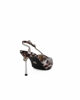 Immagine di SOLO SOPRANI COUTURE - Décolleté slingback leopardata con applicazione rosa sul tacco di 5,5CM