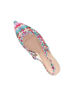 Immagine di MISS GLOBO - Décolleté slingback multicolor traforata e intrecciata, tacco 5,5CM