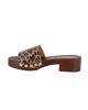 Immagine di MISS GLOBO - Zoccolo leopardato, tacco 4CM - MADE IN ITALY