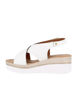Immagine di STARLIGHT - Sandalo platform bianco con sottopiede in VERA PELLE, tacco 5,5CM - MADE IN ITALY