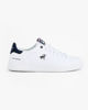 Immagine di RIFLE - Sneakers bianca con patch posteriore blu e lacci