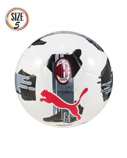 Immagine di PUMA - PALLONE AC MILAN ORBITA 6 MS, SIZE 5 -  084449-01