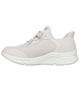 Immagine di SKECHERS - BOBS ARCH COMFORT B SWEET - A LOOK - Sneakers naturale con soletta ammortizzata in memory foam e tomaia in mesh