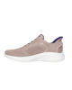 Immagine di SKECHERS - BOBS SQUAD CHAOS - SOLID STEP - Sneakers taupe con soletta ammortizzata in memory foam