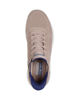 Immagine di SKECHERS - BOBS SQUAD CHAOS - SOLID STEP - Sneakers taupe con soletta ammortizzata in memory foam