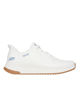 Immagine di SKECHERS - BOBS SQUAD 4 - Sneakers bianca  con tomaia in maglia e lacci elasticizzati