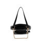 Immagine di ENRICO COVERI - Borsa a spalla nera con pochette frontale removibile, tracolla removibile