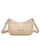 Immagine di ENRICO COVERI - Borsa a tracolla taupe con mini pattina