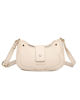 Immagine di ENRICO COVERI - Borsa a tracolla beige con mini pattina