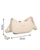 Immagine di ENRICO COVERI - Borsa a tracolla beige con mini pattina