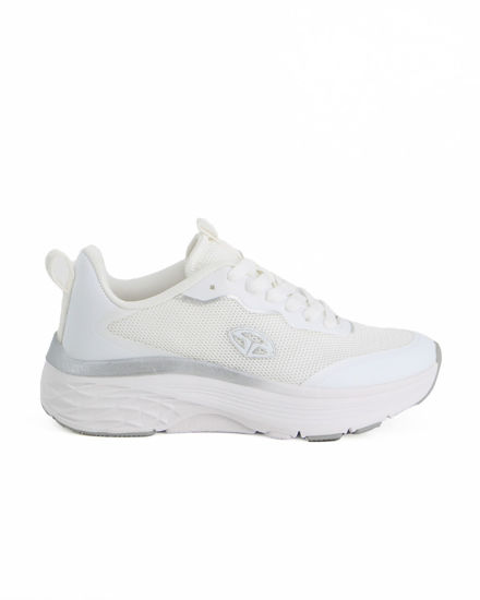 Immagine di SOPRANI SPORT - Sneakers bianca con lacci e logo laterale
