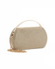Immagine di DIVAS - Clutch oro in strass, tracolla removibile