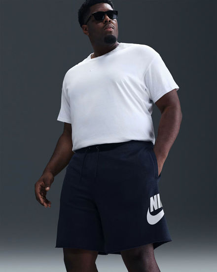 Immagine di NIKE - Pantaloncino Club blu con logo bianco - FQ4950/451