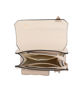 Immagine di ENRICO COVERI - Borsa a mano beige con patta, tasca frontale e posteriore, tracolla removibile