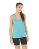 Immagine di WAIKIKI RUN - Canotta asia in mesh nera da donna - AD01841