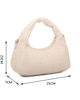 Immagine di RIFLE - Minibag taupe trapuntata con tracolla removibile