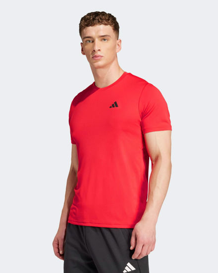Immagine di ADIDAS - T-SHIRT TR-ES BASE A MANICHE CORTE ROSSA FLUO - JN7314