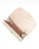 Immagine di MISS GLOBO - Pochette oro rosa in lurex con strass sulla patta