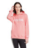 Immagine di ADIDAS - FELPA CON CAPPUCCIO LIN FT HD ROSA - IY9186