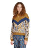 Immagine di ADIDAS - FELPA CON CAPPUCCIO FARM HOODIE OCRA/BLU - IV9738