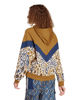 Immagine di ADIDAS - FELPA CON CAPPUCCIO FARM HOODIE OCRA/BLU - IV9738